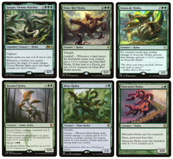 MTG - 6 x Different Rare Hydra Cards for Tribal Commander deck building - LP - Image 1