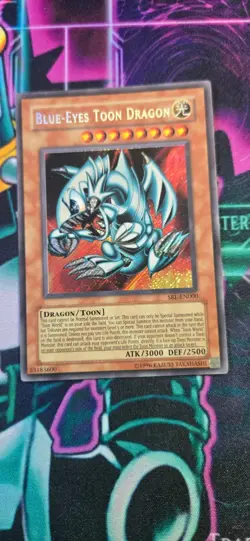 Blue-Eyes Toon Dragon SRL-EN000 Unlimited LP - Image 2