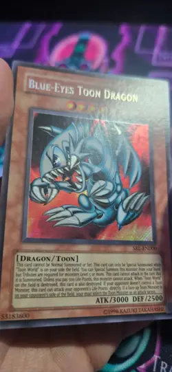 Blue-Eyes Toon Dragon SRL-EN000 Unlimited LP - Image 4