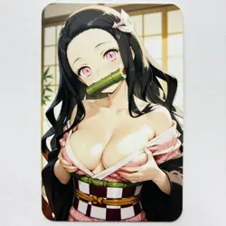 [Buy 2+ Free Ship]Waifu Sexy Doujin Hentai Dual Sided Lewd Anime Goddess Card - Image 1
