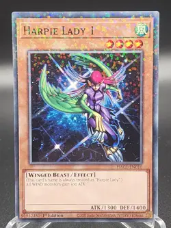 Yugioh! Harpie Lady 1 - HAC1-EN010 - Common - 1st Edition Duel Terminal - Image 1