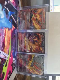 Team Rocket's Moltres Ex Destined Rivals Stamped Pokemon Cards. 031, 229 And 208 - Image 1