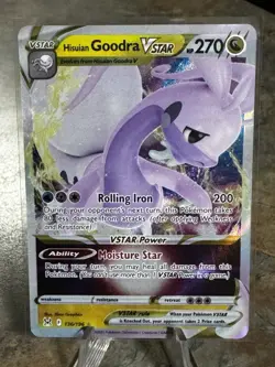 Hisuian Goodra V 187/196 - Lost Origin - Full Art Ultra Rare Pokemon TCG Card NM - Image 1