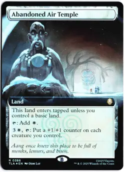 Abandoned Air Temple (Extended Art) R Foil Avatar: The Last Airbender 386 NM - Image 1