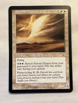MTG - Eternal Dragon - Scourge - Rare - NM/LP - Magic the Gathering - Image 1