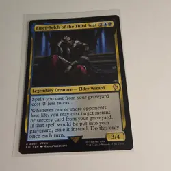 Emet-Selch of the Third Seat Commander: Final Fantasy Regular Rare MTG NM - Image 1
