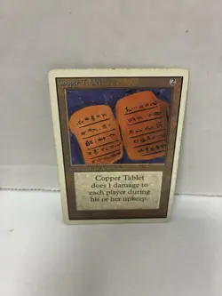 COPPER TABLET HP Unlimited Vintage mtg Magic fast shipping - Image 1