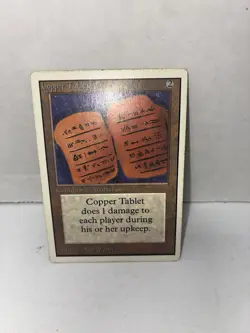 COPPER TABLET HP Unlimited Vintage mtg Magic fast shipping - Image 2