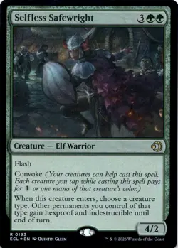 Selfless Safewright FOIL Lorwyn Eclipsed Magic MTG NM - Image 1