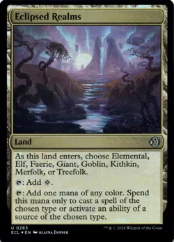 Eclipsed Realms FOIL Lorwyn Eclipsed Magic MTG NM - Image 1