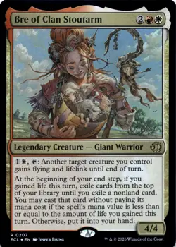 Bre of Clan Stoutarm FOIL Lorwyn Eclipsed Magic MTG NM - Image 1