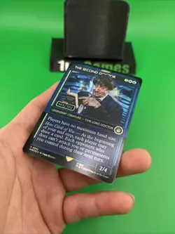 MTG Dr. Who- The Second Doctor Showcase Foil Serialized Magic The Gathering /502 - Image 4