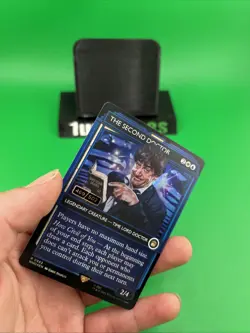 MTG Dr. Who- The Second Doctor Showcase Foil Serialized Magic The Gathering /502 - Image 5