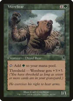 Werebear [Odyssey] Magic MTG - Image 1