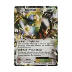 Pokemon Dragons Exalted Registeel EX (UR) #81 (Holo) EX - Image 1