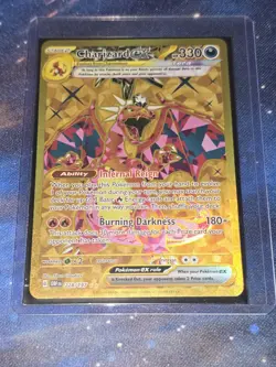 Pokemon TCG Charizard EX 228/197 Obsidian Flames Rare Card - Image 1
