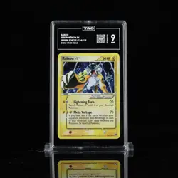 Raikou 114/115 Gold Star Unseen Forces Holo TAG 9 MINT PSA 9 Pokemon 2005 - Image 1