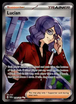 Lucian 208/167 SV06: Twilight Masquerade Pokemon - Image 1
