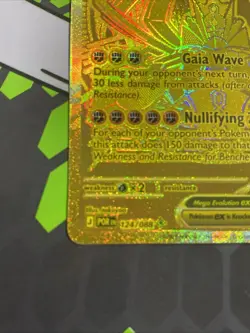 Mega Zygarde Ex 124/088 Perfect Order English Pokemon TCG Near Mint - Image 2