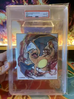2019 Pokemon Shikishi Art 1 Charizard #3 - PSA 10 GEM MINT - Image 2