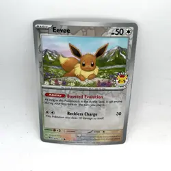 Pokemon Eevee 074/131 Pokemon Day 2025 Stamped Promo - Image 1