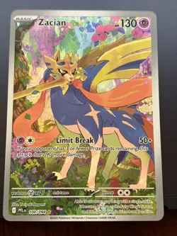 Zacian 100/094 Illustration Rare Phantasmal Flames Pokemon Near Mint - Image 1
