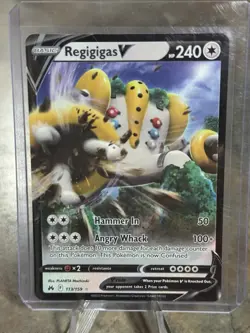 Regigigas V Pokemon Crown Zenith 113/159 Ultra Rare NM - Image 1