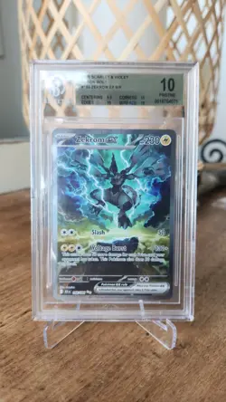 Zekrom EX 166/086 SIR - BGS 10 Pristine - Black Bolt Pokemon TCG - Image 1