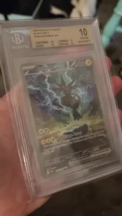 Zekrom EX 166/086 SIR - BGS 10 Pristine - Black Bolt Pokemon TCG - Image 2