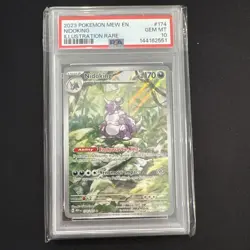 Nidoking 174/165 Pokemon Scarlet & Violet 151 Illustration Rare PSA 10 - Image 1