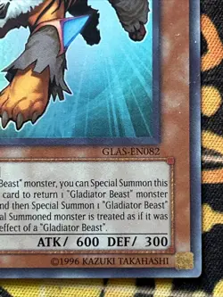 Test Tiger GLAS-EN082 Near Mint Ultra Rare 1st Edition Yu-Gi-Oh - Image 4