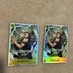 Roronoa Zoro SR OP15-113 ONE PIECE Adventure on Kami’s Island x2 - Image 1