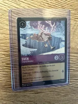 Sven - Leaping Reindeer 60/204 COLD FOIL Winterspell Disney Lorcana - Image 1