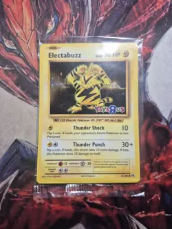 Electabuzz 41/108 Toys R Us Stamped Promo - Pokemon Evolutions Card (SEALED) - Image 1