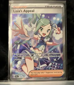 SV08: Surging Sparks Lisia's Appeal #234/191 Ultra Rare Pokemon Card NM - Image 1