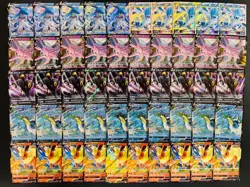 100 Eevee Series ex V Vster Vmax Holo Arts Lot Set Pokemon Japanese Cards W182 - Image 3