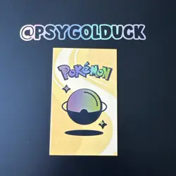 Peru Baby Set Pokemon Card Gastly holographic - Image 2