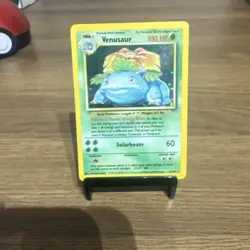 💥 VENUSAUR HOLO Rare # 15/102 | BASE SET | Pokemon 1999 TCG Vintage Card MP - Image 1