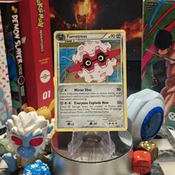 Pokemon TCG Card - Forretress HGSS Undaunted 3/90 Holo Rare LP/NM See Photos - Image 1
