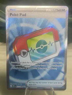 Poke Pad 113/088 Full Art Ultra Rare Perfect Order Pokemon Card NM - Image 1