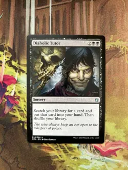 Diabolic Tutor - NM MTG Commander Anthology - Image 1