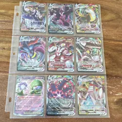 Pokemon TCG Full Art VMAX Card Lot 9 Cards Urshifu, Gardevoir, Eternatus, Dural… - Image 1