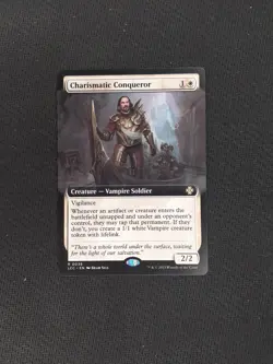MTG English Charismatic Conqueror (Extended Art) NM Normal - Image 1