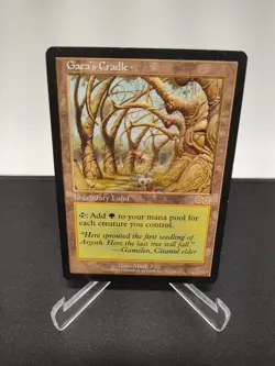 Mtg Gaea's Cradle Urza's Saga Regular LP Excellent - Image 1