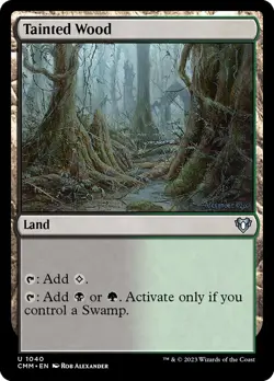 MTG Tainted Wood ** Commander Masters ** English (NM) - Image 1