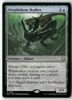 Deepfathom Skulker Commander Modern Horizons 3 NM Magic MTG - Image 1