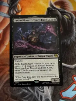 Savanti Romero, Time's Exile Teenage Mutant Ninja Turtles Regular Rare MTG NM - Image 1