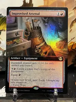 MTG | Improvised Arsenal (Extended Art) [TMT] ✨FOIL✨ - Image 1