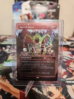 Uncivil Unrest 2008 Near Mint Secret Lair Drop Magic MTG Jay Howell Foil - Image 1