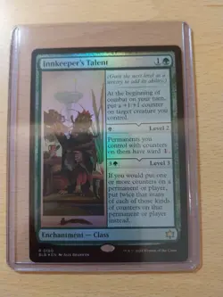 Innkeeper's Talent Foil Rare, Bloomburrow #180, MTG Magic The Gathering - Image 1